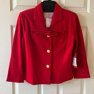 Cabi Blazer - Red -Size 6 - Never Worn with Tags!